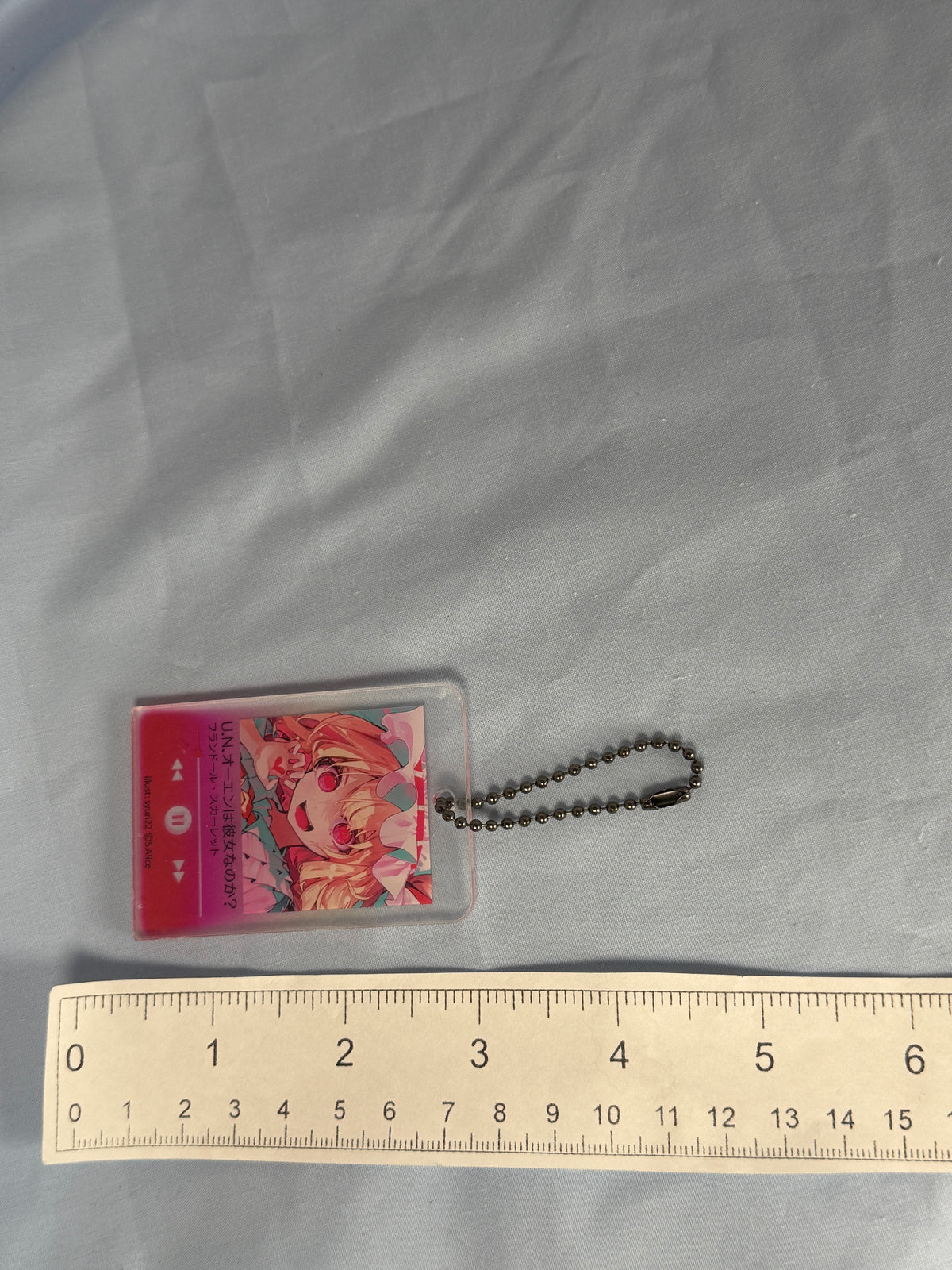 Flandre Scarlet Music Player Acrylic Keychain Touhou Project LEC