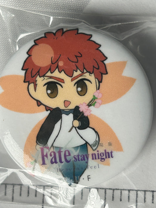 Emiya Shirou Can Badge 3rd Anniversary Fate Grand Order FES 2018