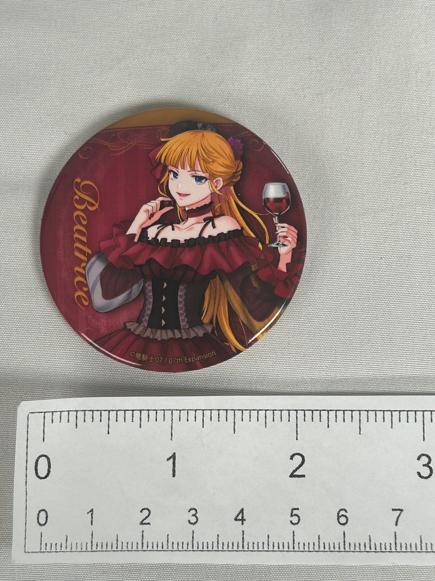 Beatrice Dolce Ver Half Body Can Pin Badge Umineko When They Cry A3