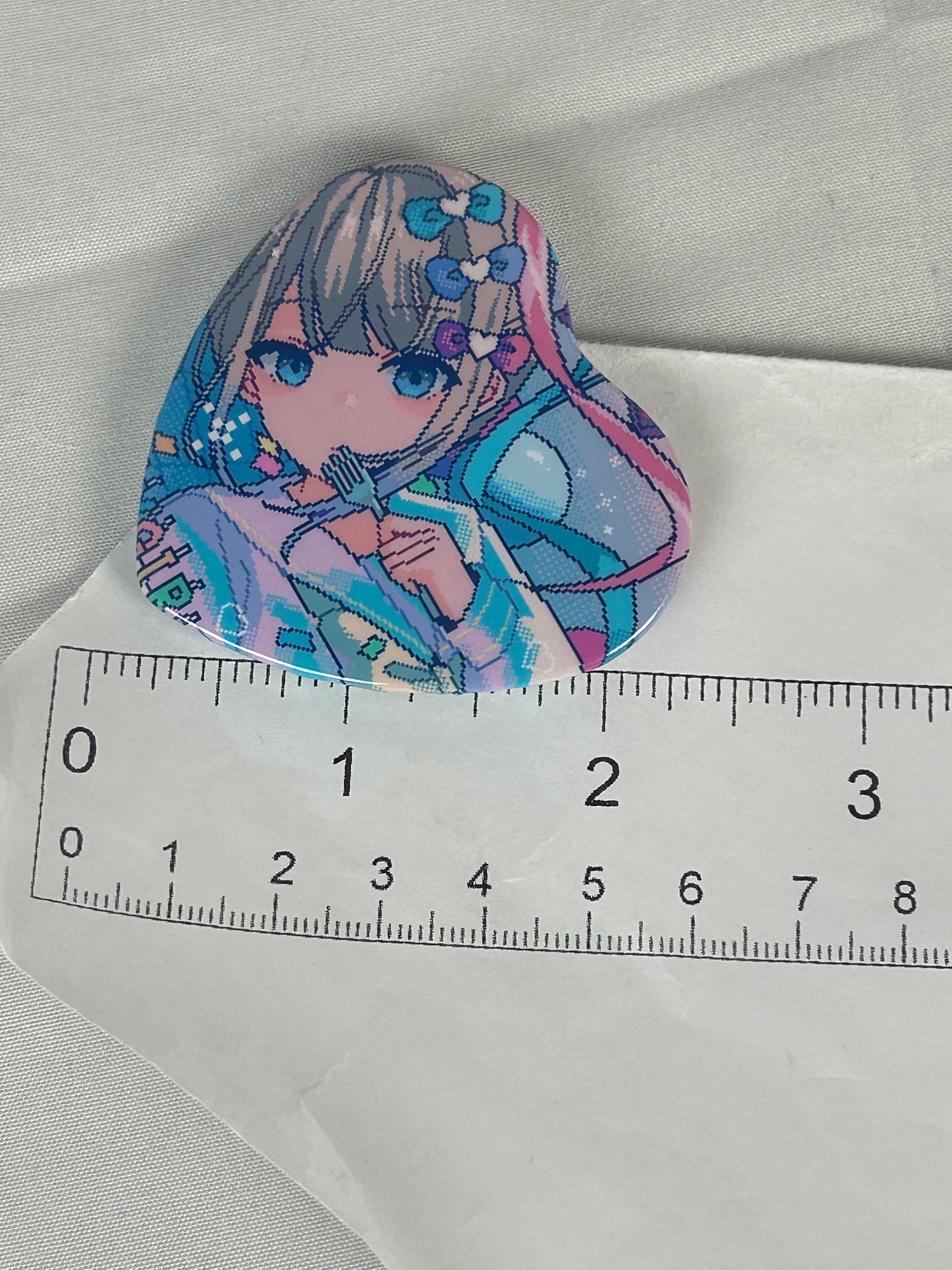 KAngel Heart Button Badge Needy Streamer Overload Popup