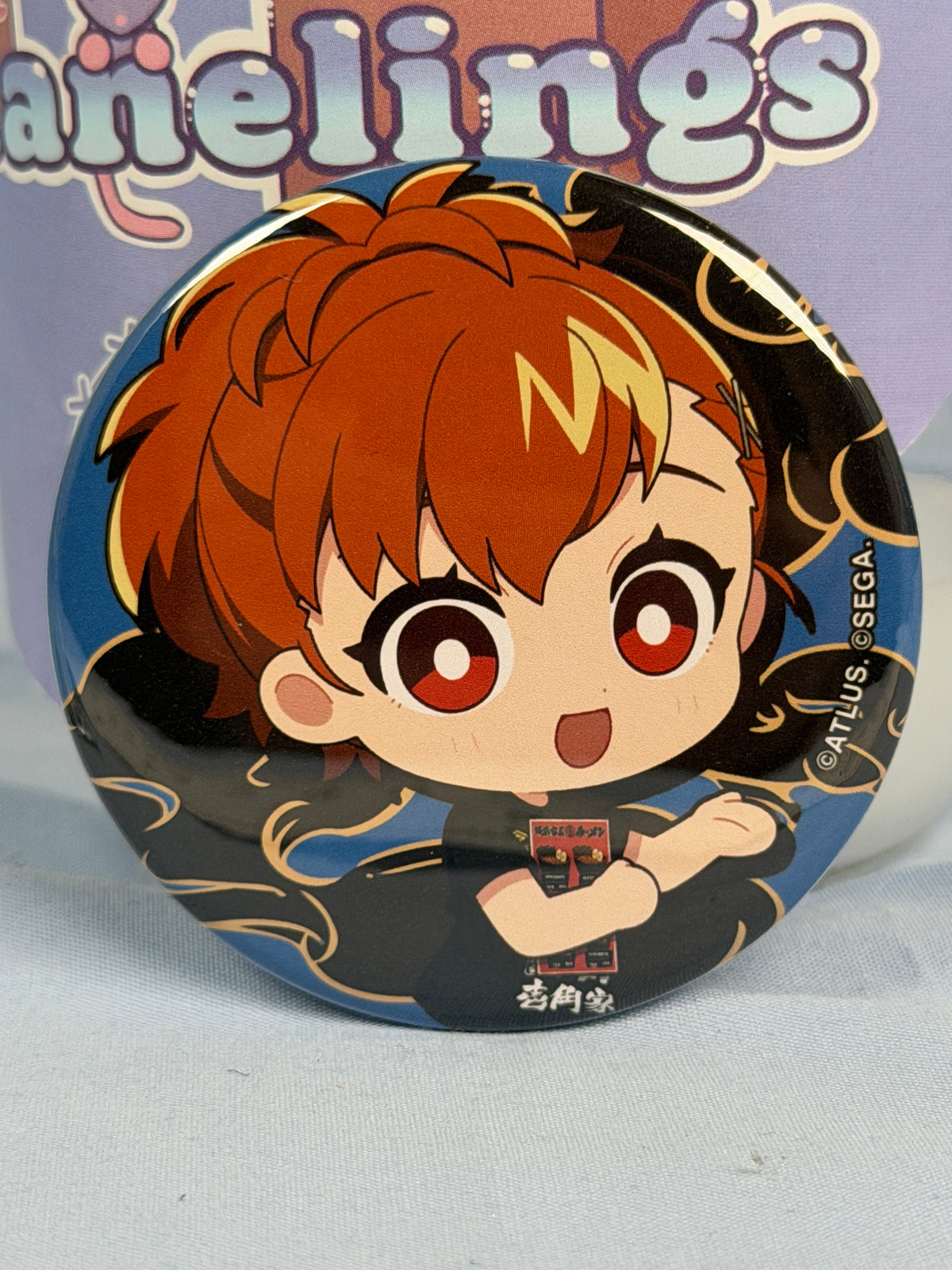 Kotone Shiomi Ramen Can Badge Persona 3 Portable Ichikakuya Collaboration