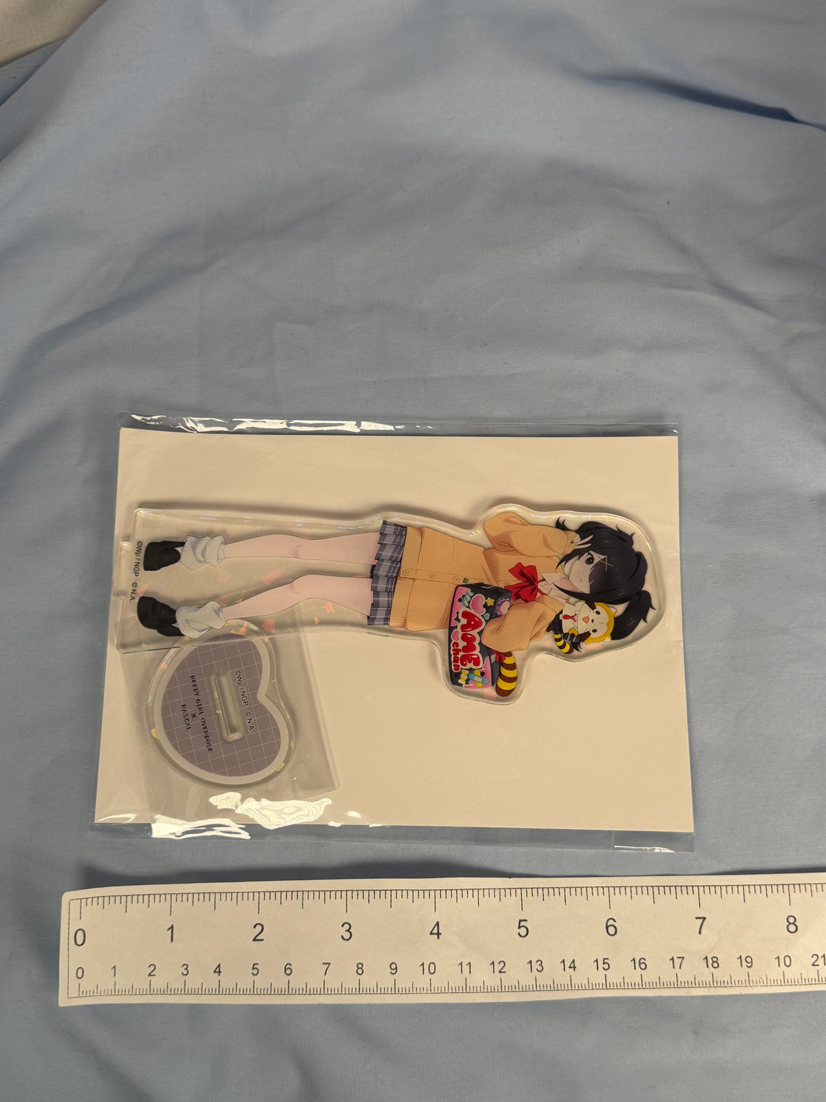 Ame-chan Rascal School Holographic Acrylic Stand Needy Streamer Overload GiGo