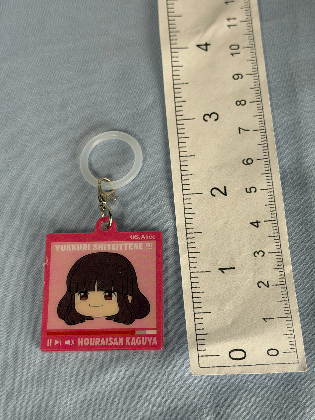 Kaguya Houraisan Take it Easy! Acrylic Charm Keychain Vol 2 NIC Touhou Project