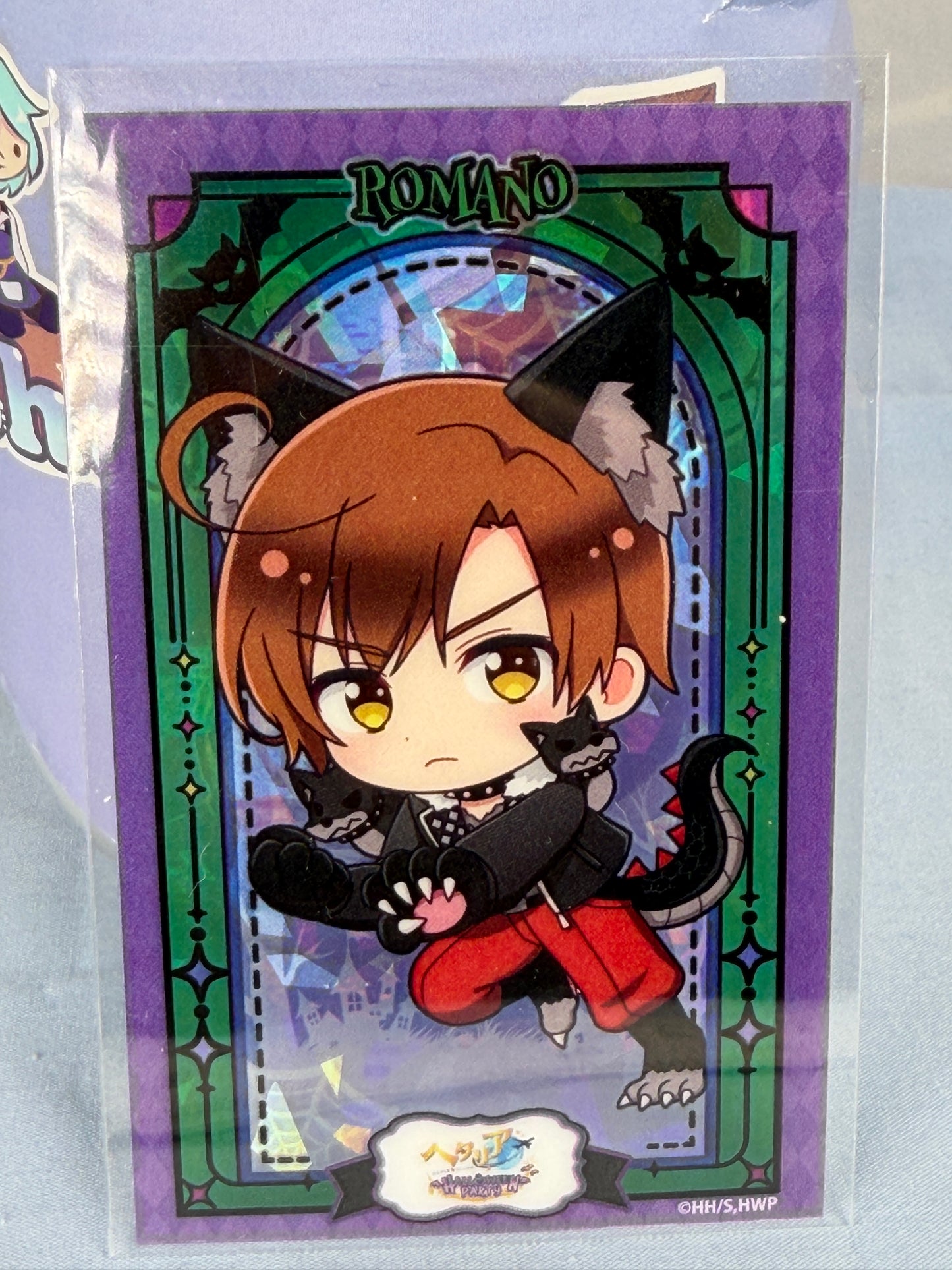 Italy Romano Halloween Party Clear Card Hetalia World Stars