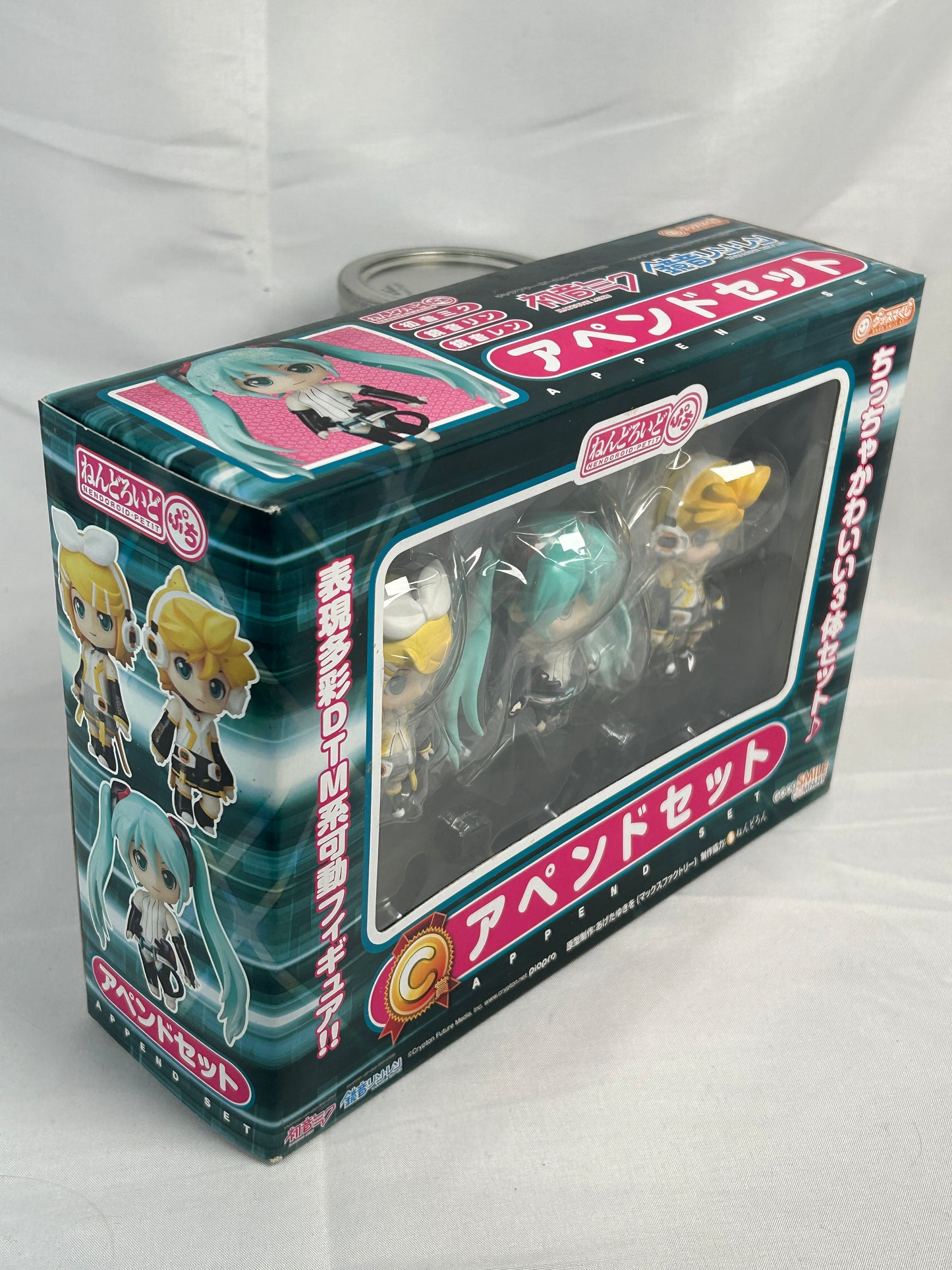 Hatsune Miku Rin Len Append Petite Nendoroid Figure Vocaloid Goodsmilecompany