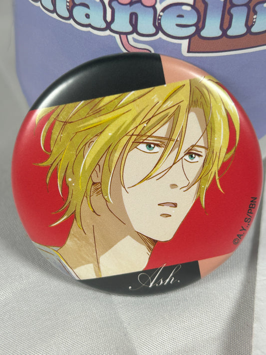Ash Lynx Can Badge Ani-Art Banana Fish arma bianca