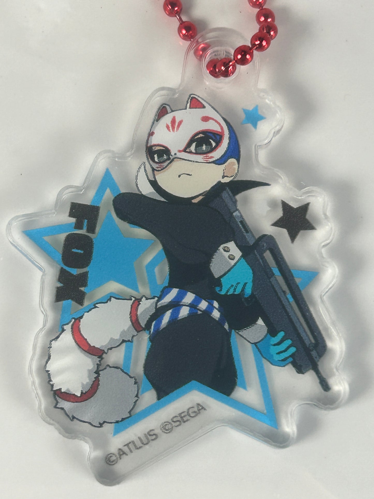 Yusuke Kitagawa Fox Acrylic Keycharm Persona 5 Tactica