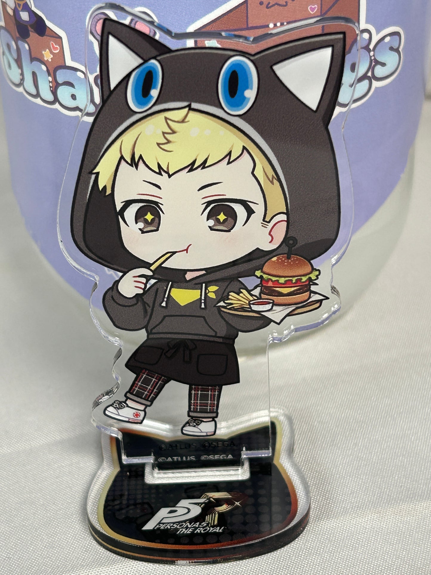 Ryuji Sakamoto Skull Acrylic Stand Amocafe Persona 5 Royal