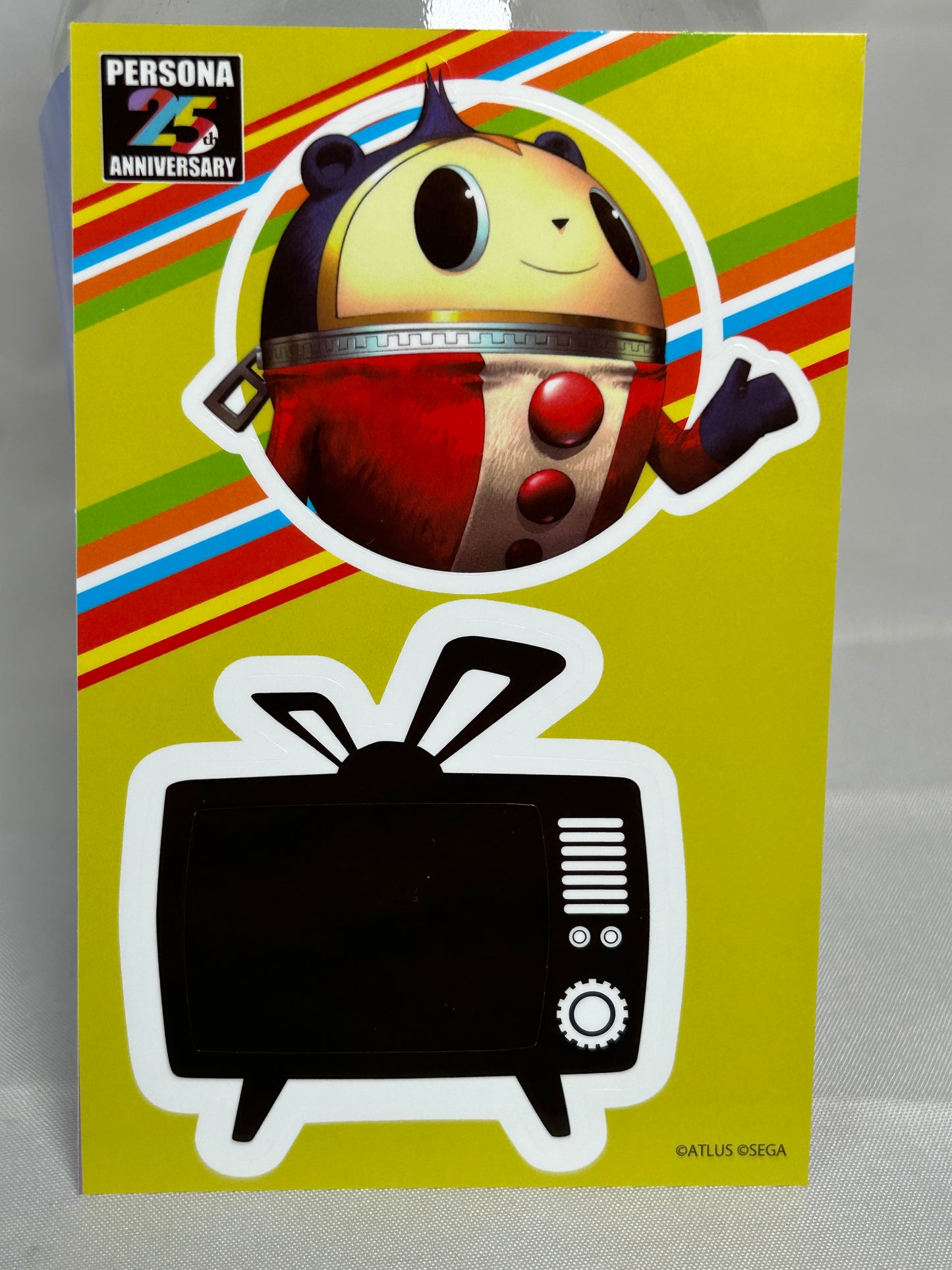 Teddie TV Sticker Persona 25th Anniversary Persona 4 The Golden