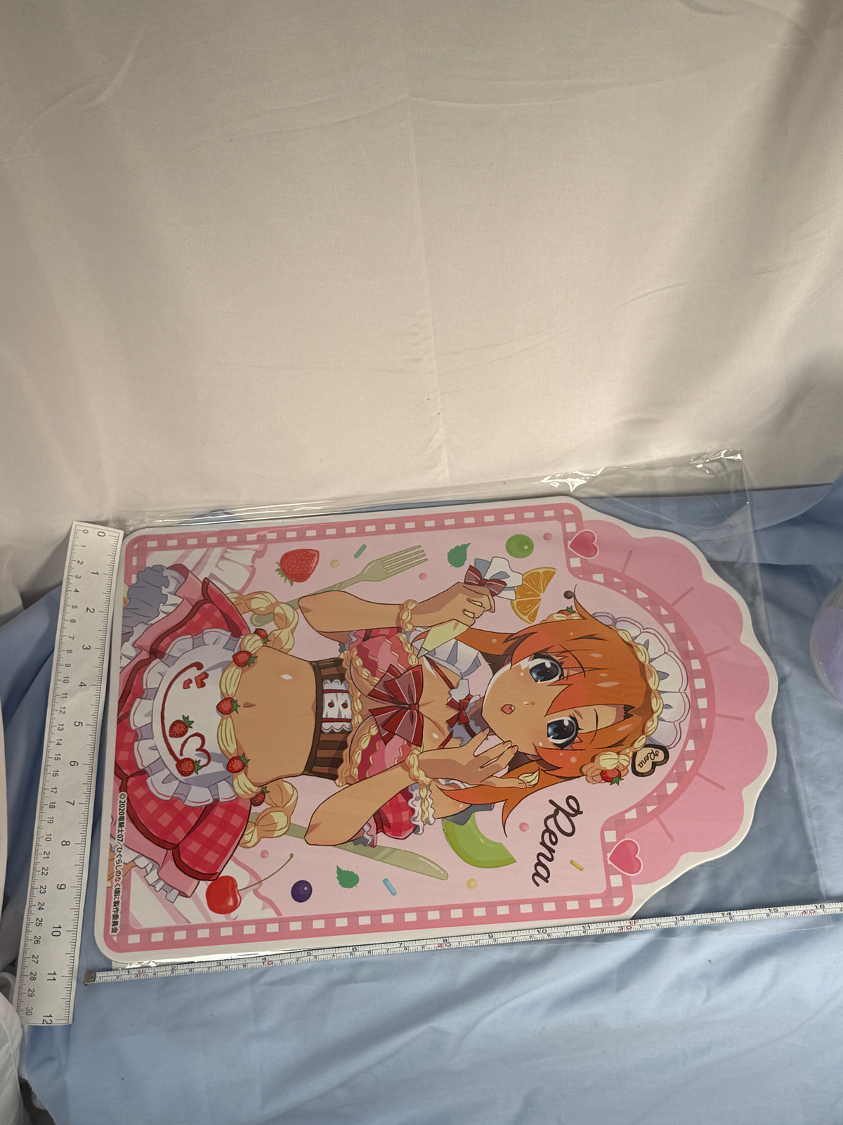 Rena Ryugu Display Board Higurashi When They Cry Moe Moe Café Lottery Prize B
