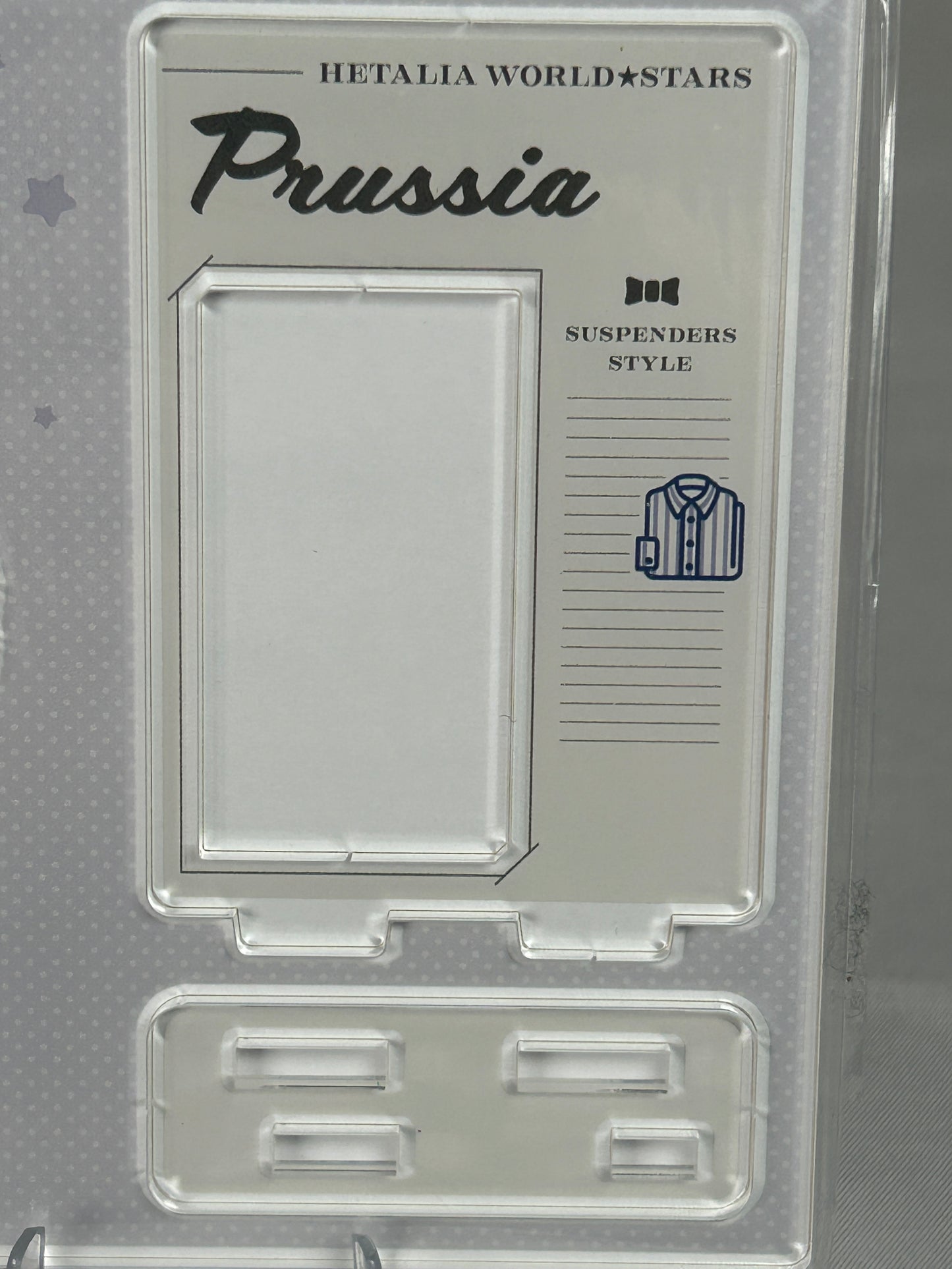 Prussia Suspenders Style Acrylic Stand Hetalia World Stars