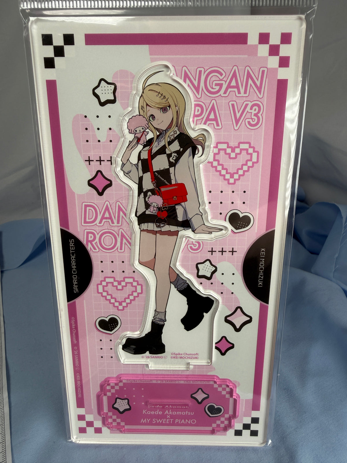 Kaede Akamatsu My Sweet Piano Acrylic Stand Danganronpa V3 x Sanrio Vol 2