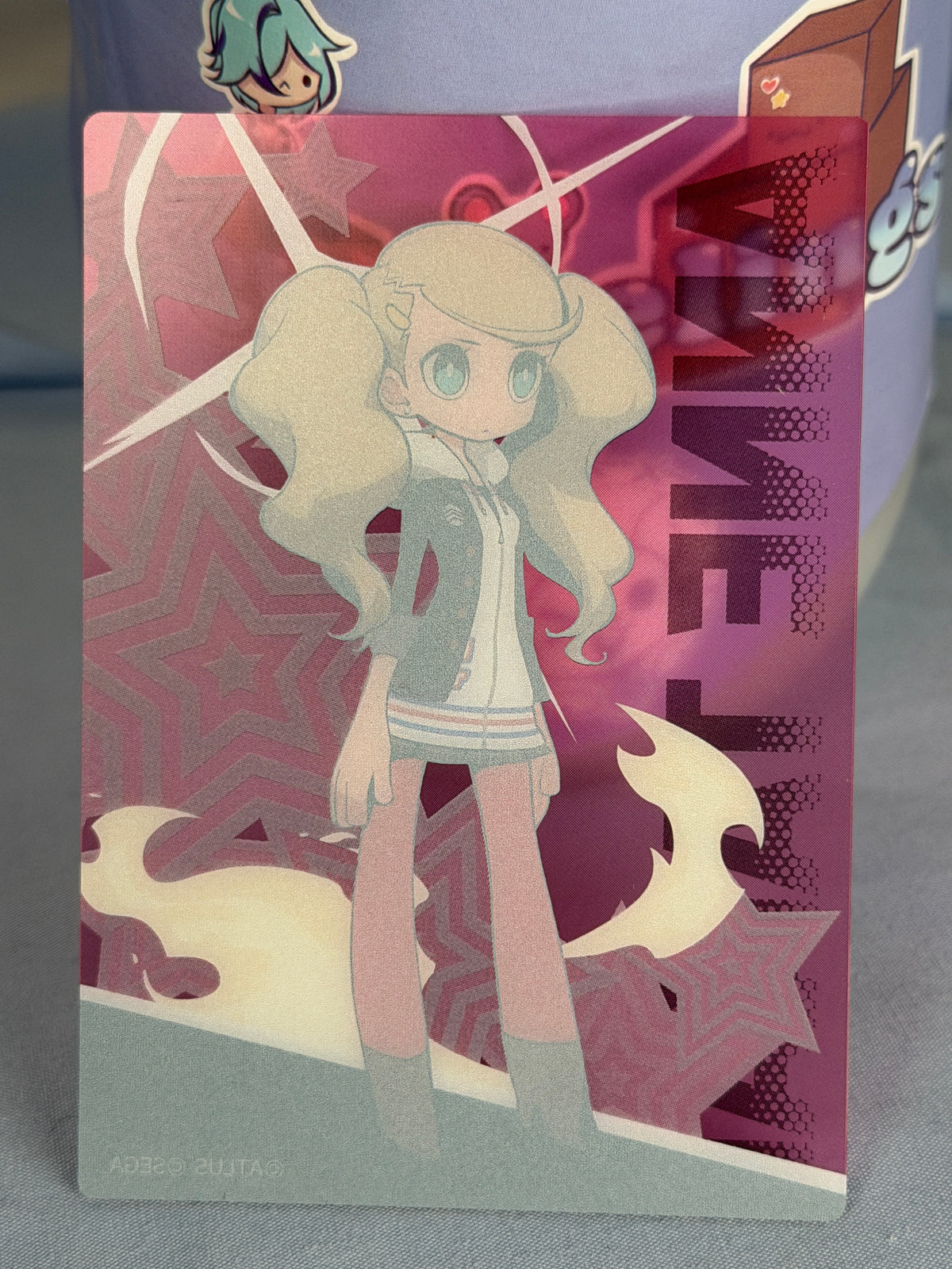 Ann Takamaki Panther School Uniform Collection Card Persona 5 Tactica