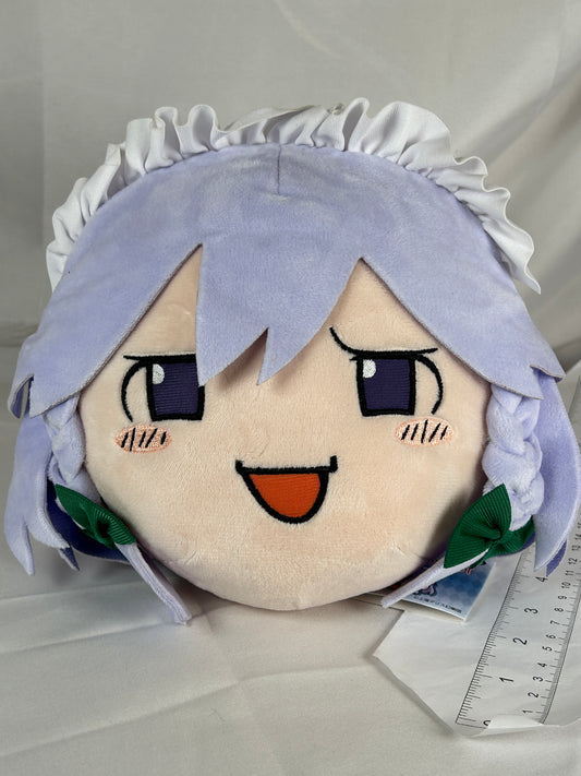 Sakuya Izayoi Take it Easy! Plush Doll Taito Face