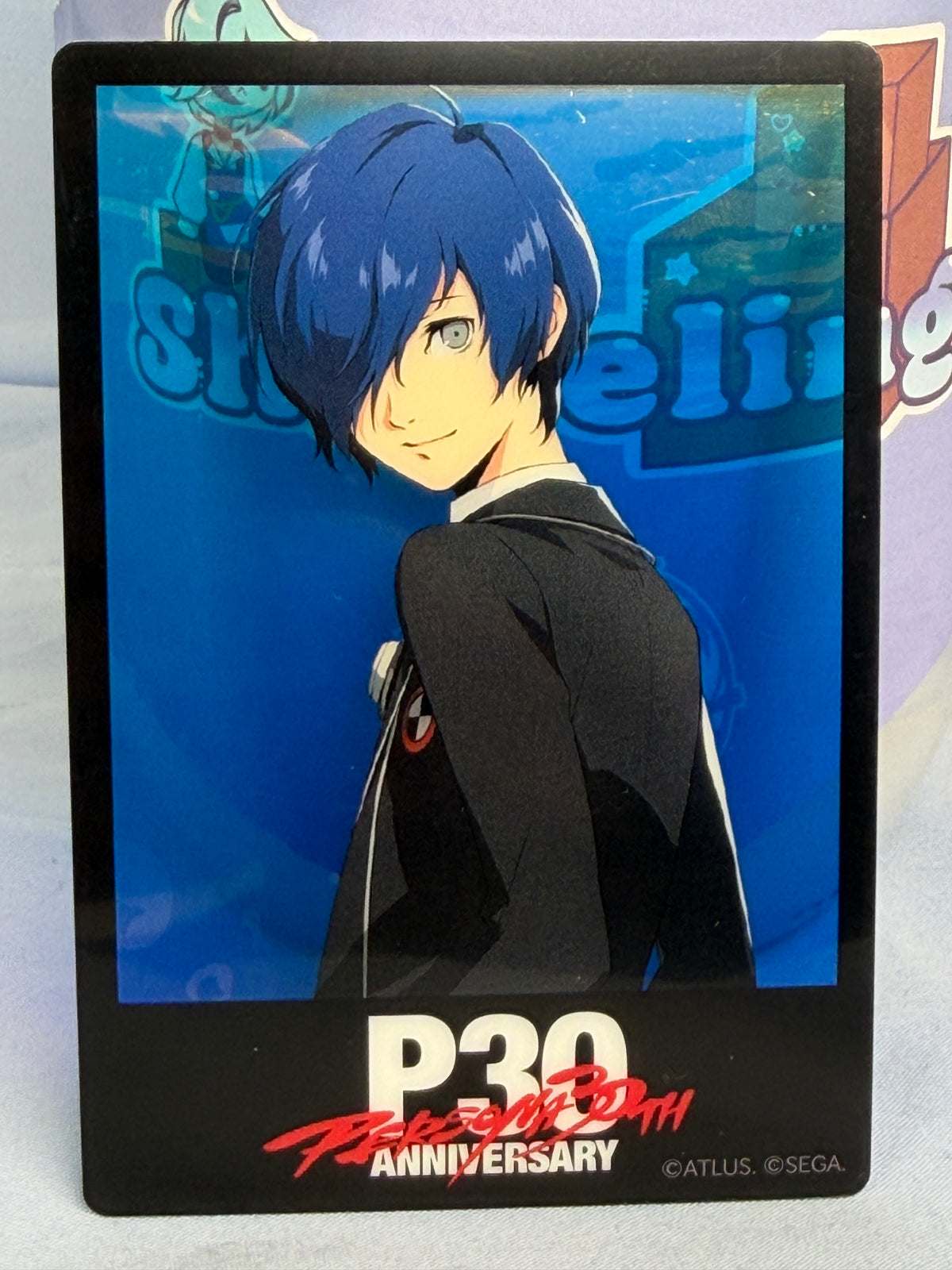 Makoto Yuki Holo Transparent Card Persona 3 30th Anniversary
