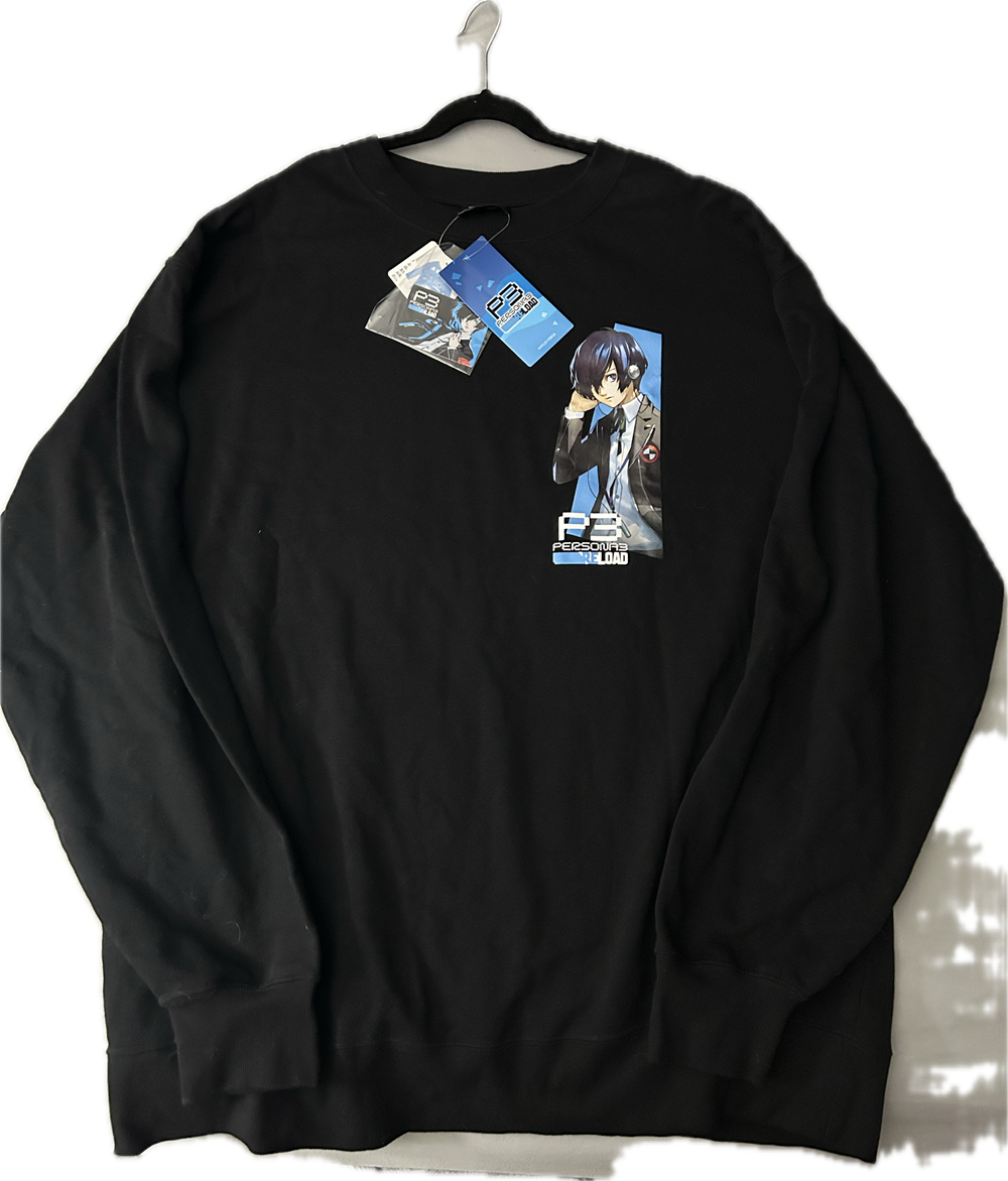 Makoto Yuki Long Sleeve Shirt Crewneck Persona 3 Reload Avail Collection