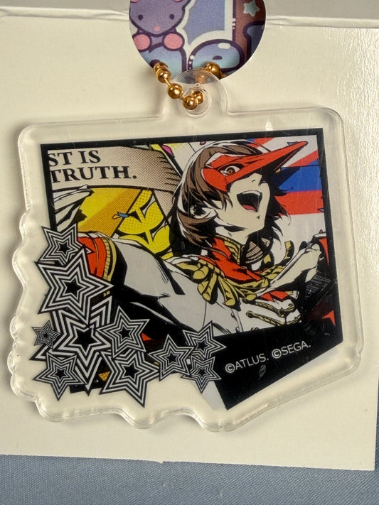 Goro Akechi Crow All Out Attack Acrylic Keychain Persona 5 Royal