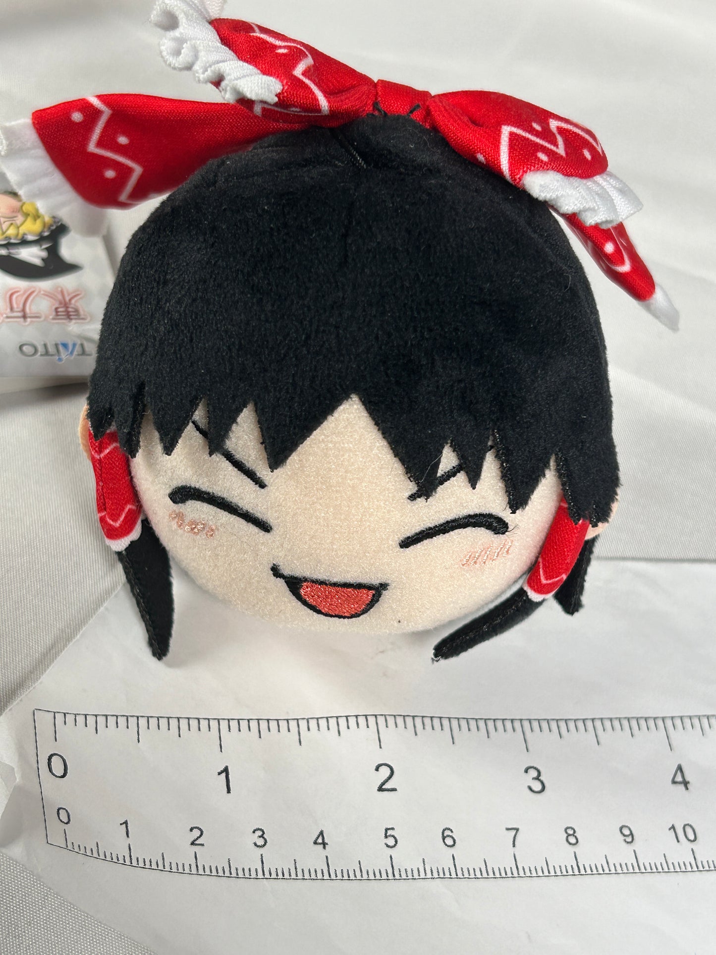 Reimu Hakurei Smiling Take it Easy! Plush Touhou Project Taito