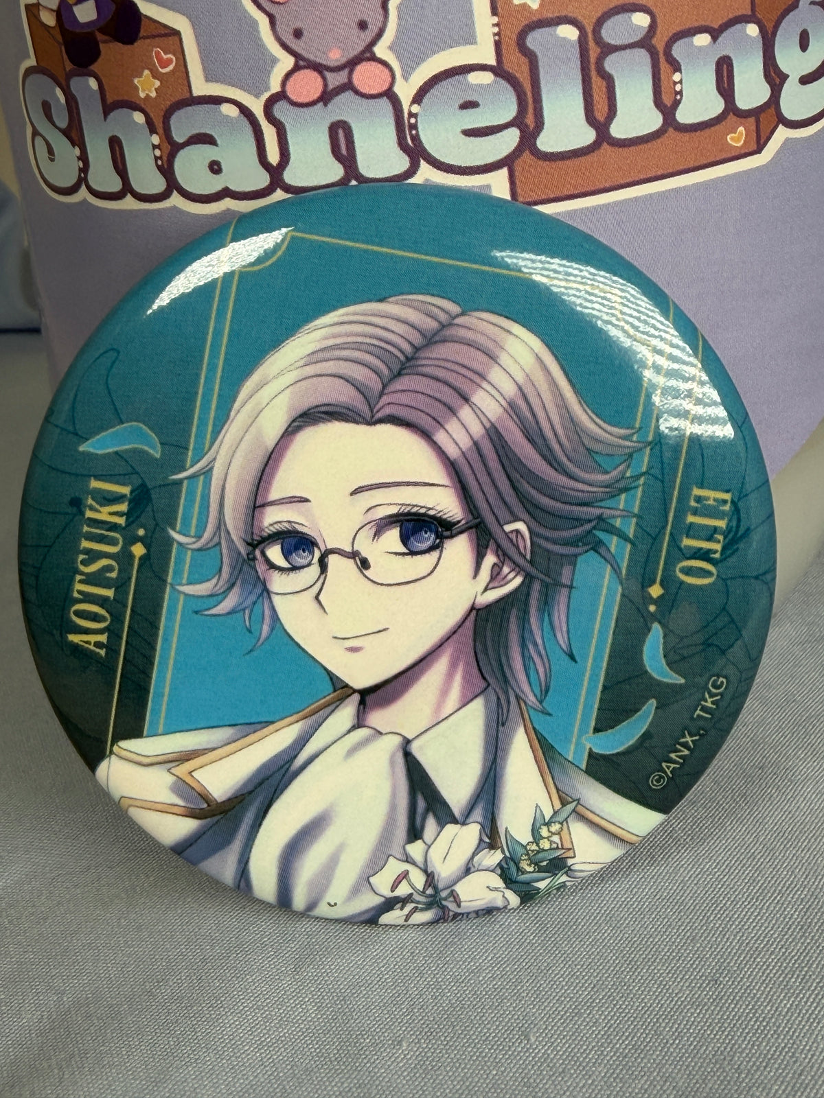Eito Aotsuki Wedding Can Badge Pin The Hundred Line First Anniversary
