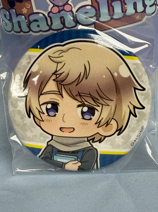 Russia Can Badge Hetalia World Stars x Village Vanguard Collaboration