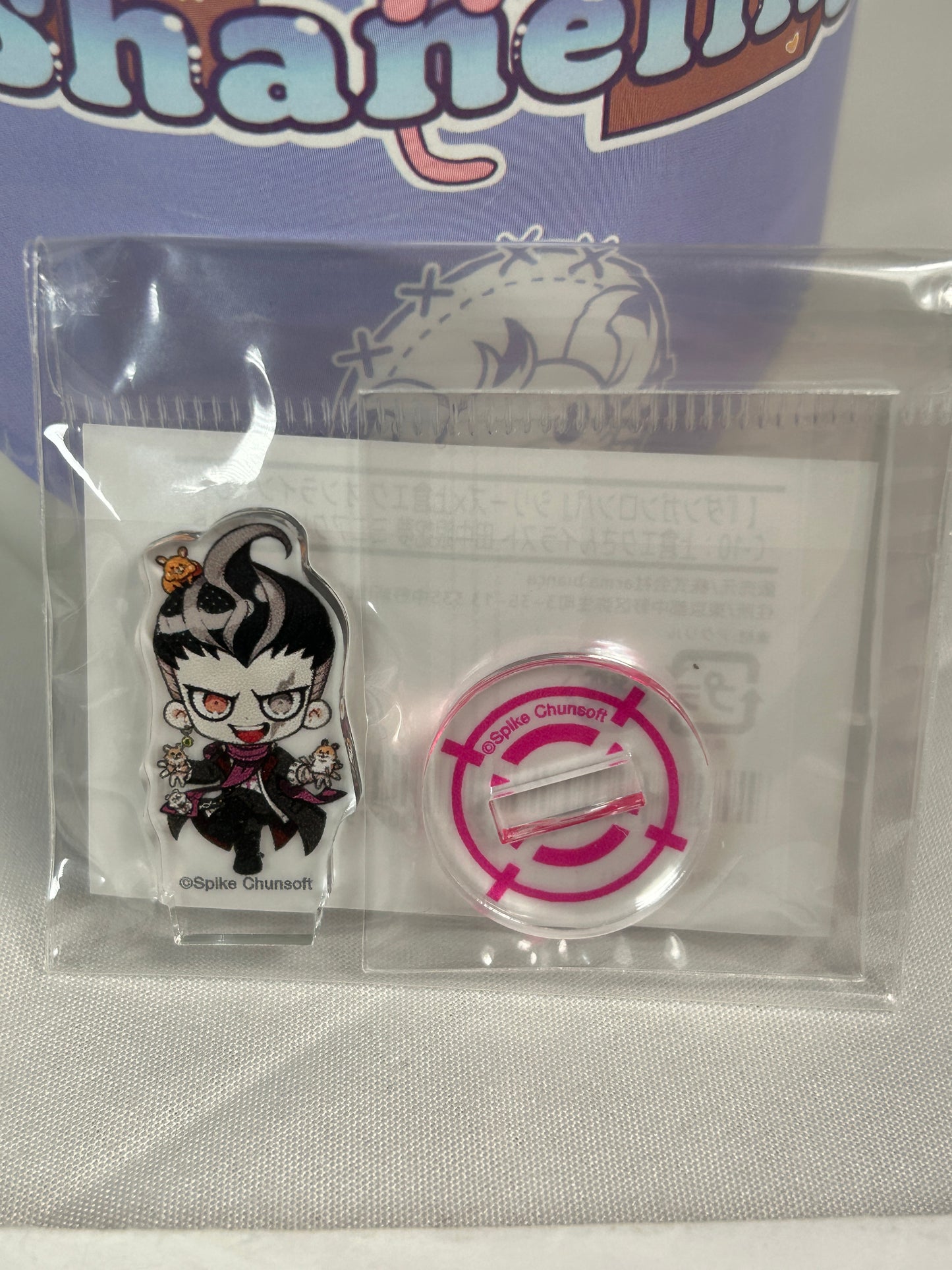 Gundham Tanaka Mini Acrylic Stand Danganronpa Ekku Kamikura Lottery