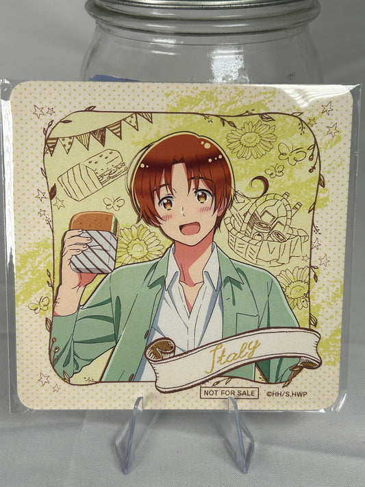 Italy Holiday Marche Cardboard Paper Coaster Hetalia World Stars WEB Lottery