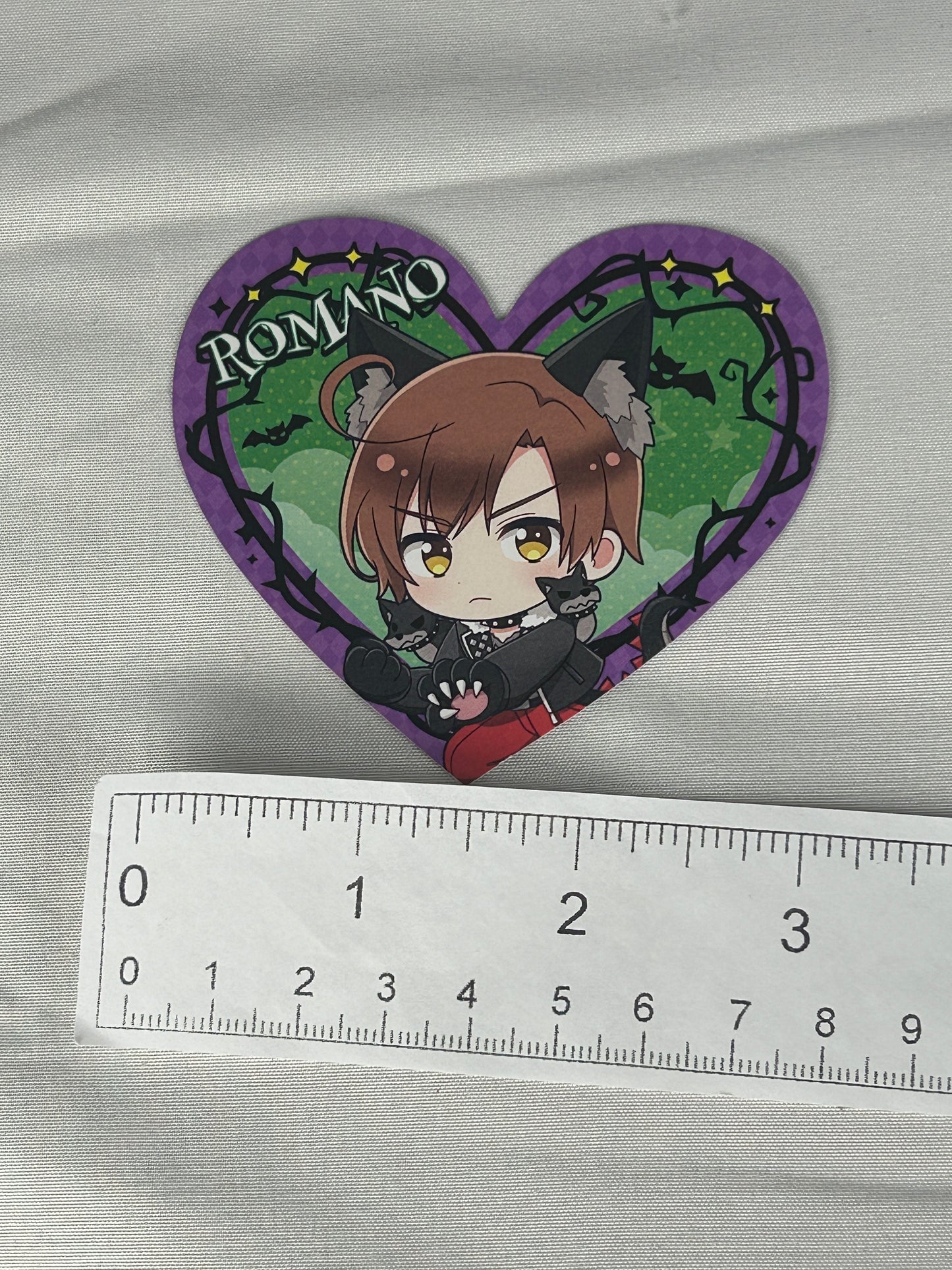Italy Romano Halloween Party Heart Display Paper Hetalia World Stars