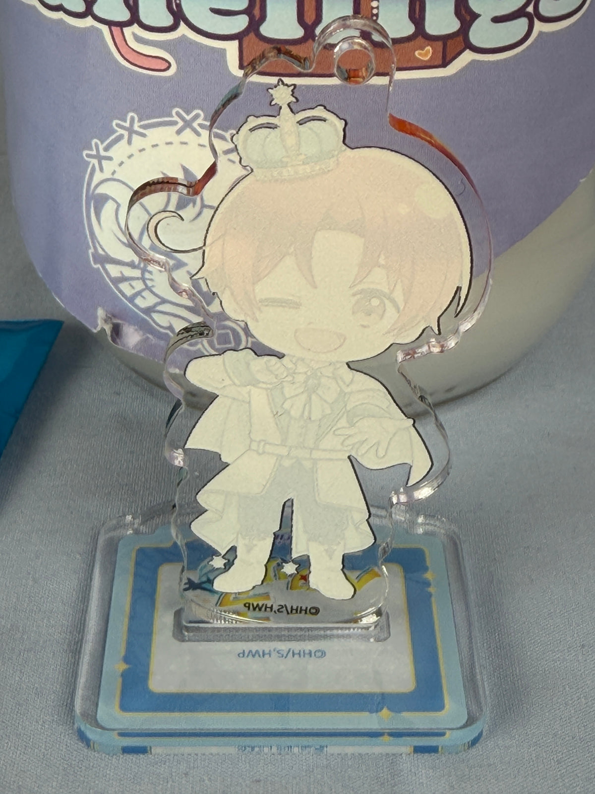 Italy Snow Prince Café Mini Acrylic Stand Hetalia World Stars Amo Café