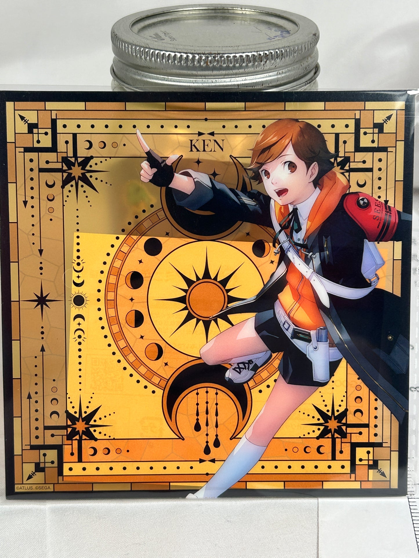 Ken Amada Clear Plastic Display Persona 3 Reload Good Smile Lottery C Prize