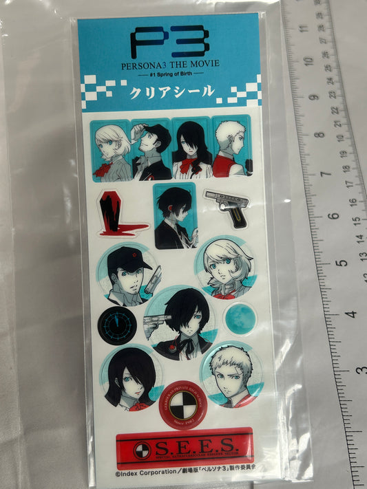 Persona 3 The Movie Spring of Birth Sticker Set