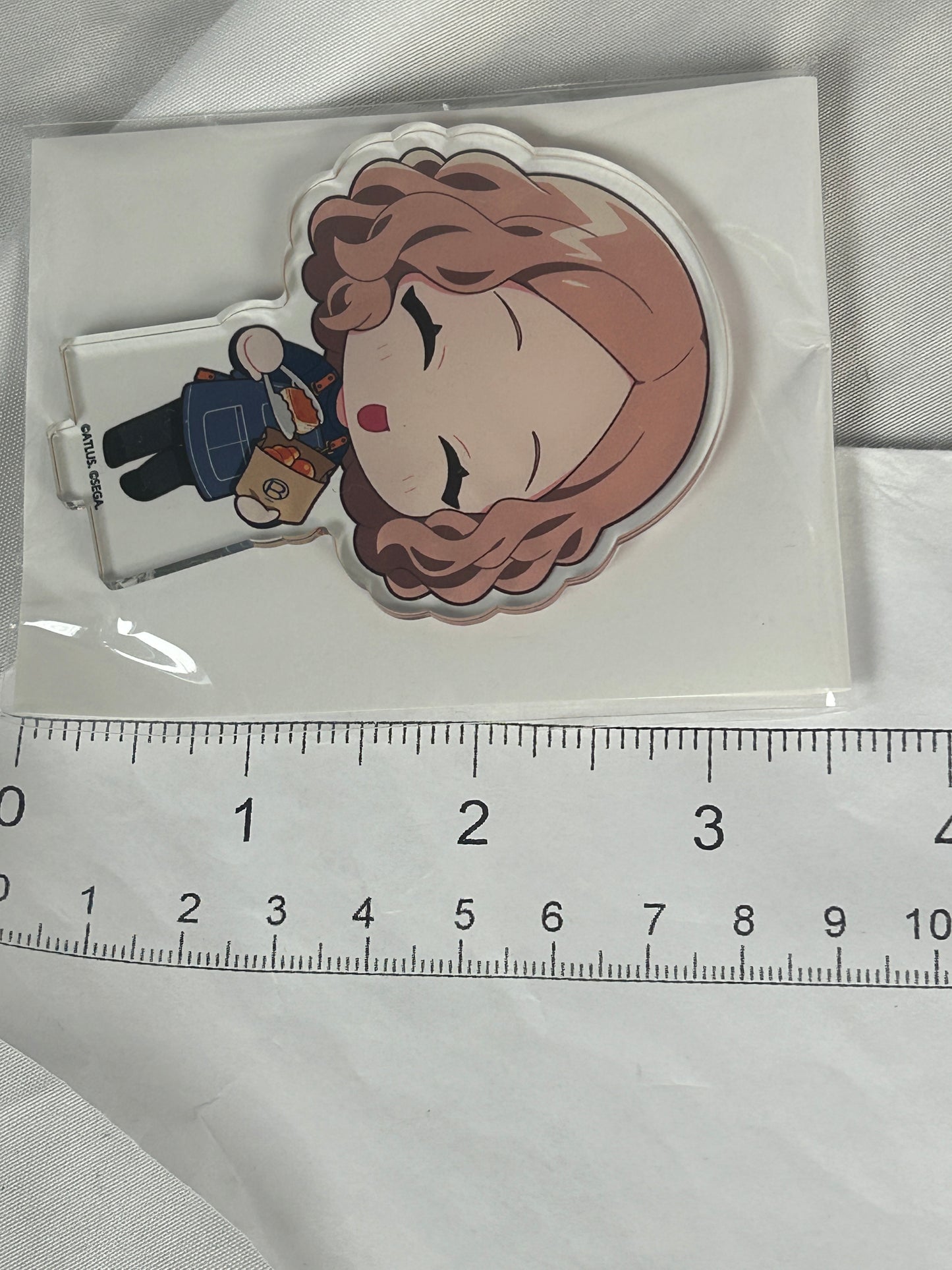 Haru Okumura Noire Acrylic Stand Persona 5 Royal Baker Café Collaboration