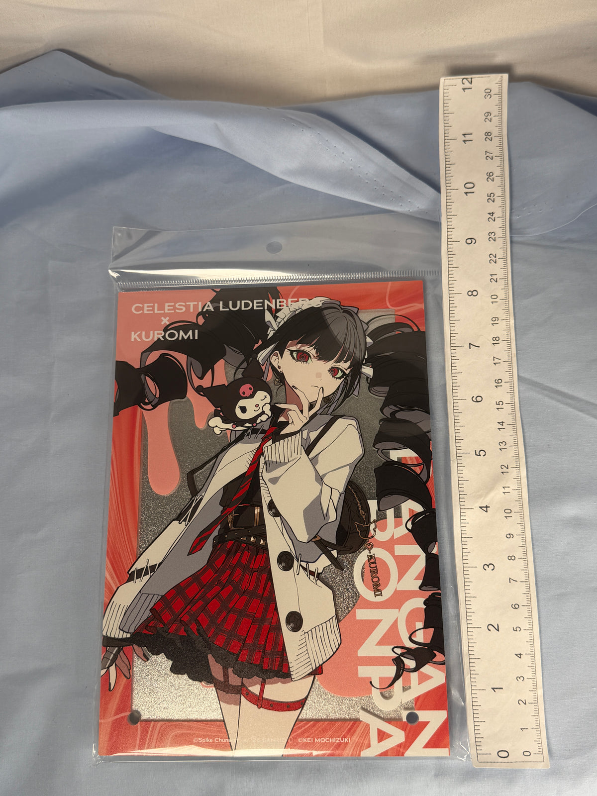 Celestia Ludenberg Kuromi Large Acrylic Stand Danganronpa 1 x Sanrio Vol 2