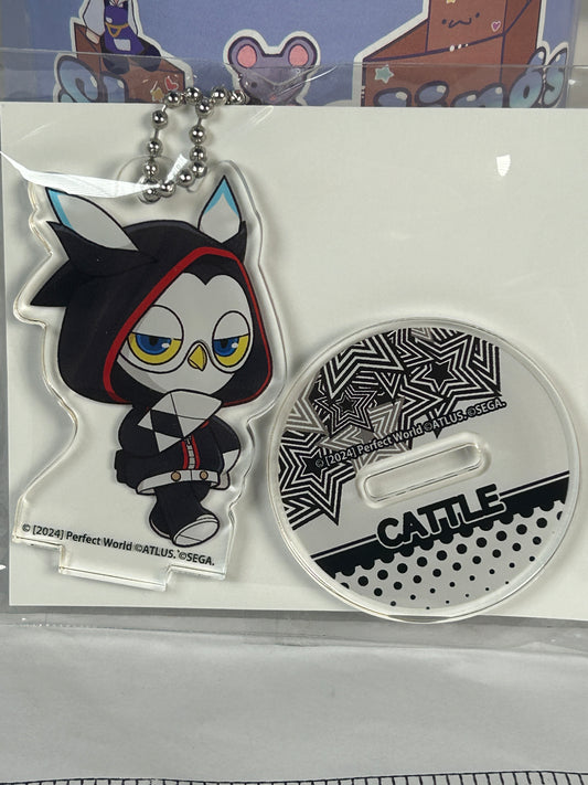 Lufel Cattle Acrylic Stand Keychain Persona 5 The Phantom X