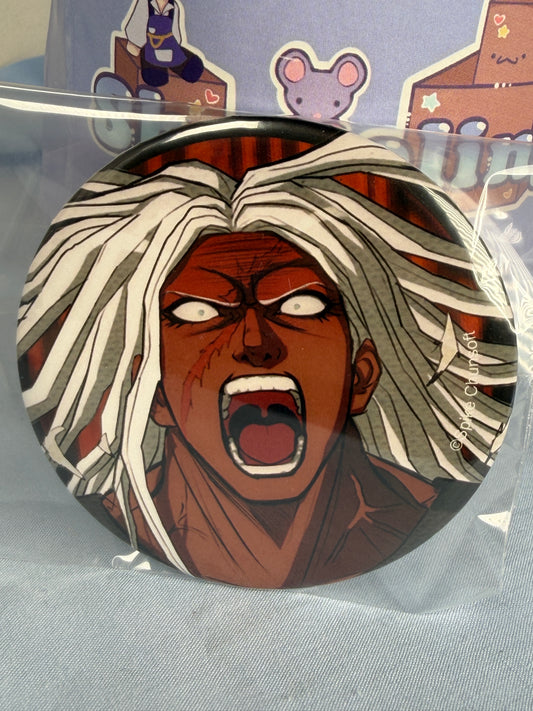 Sakura Ogami Despair Can Badge Pin Danganronpa Vol 1