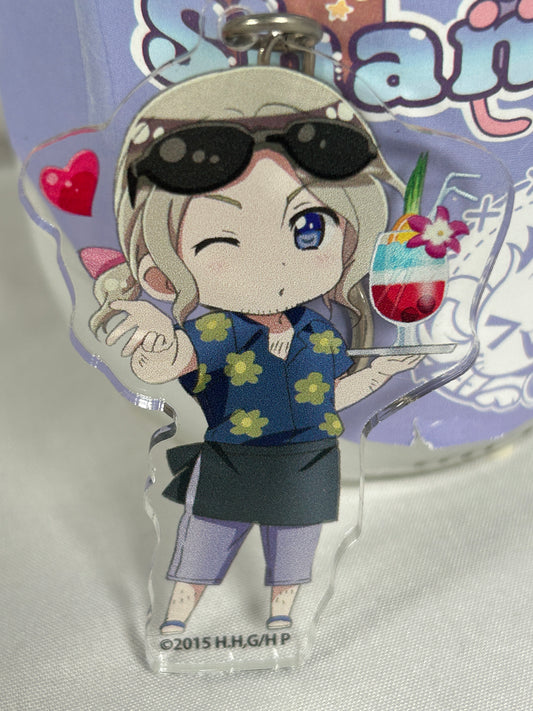France Waiter Acrylic Keychain Animate Café Hetalia Axis Powers