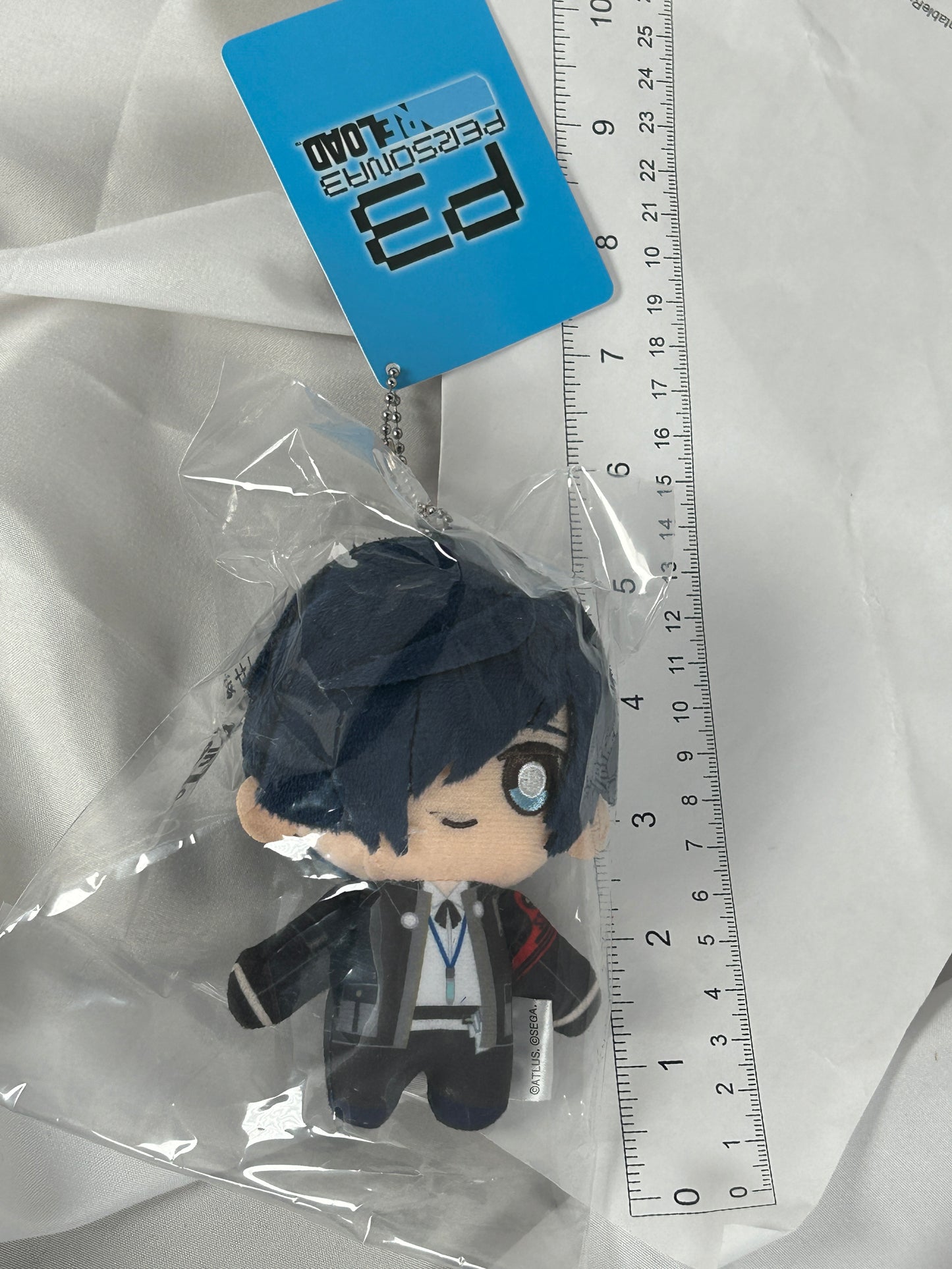 Makoto Yuki Plush Keychain Persona 3 Reload SEGA