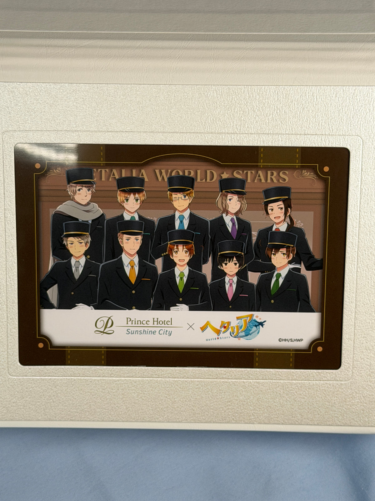 Hetalia World Stars Card and Picture Sunshine City Prince Hotel Collaboration