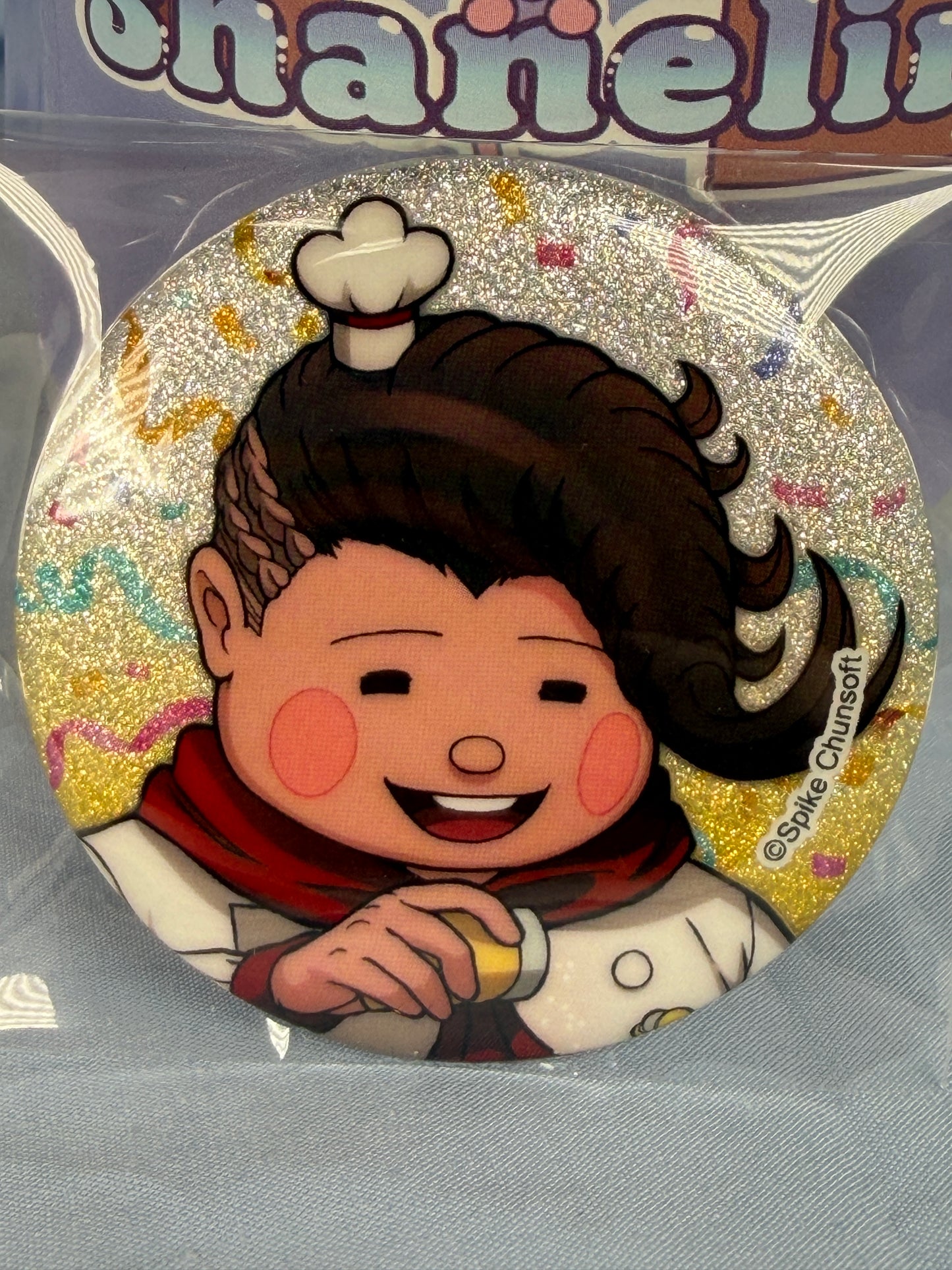Teruteru Hanamura Glitter Can Badge Super Danganronpa 2 Party Preparation Vol 1