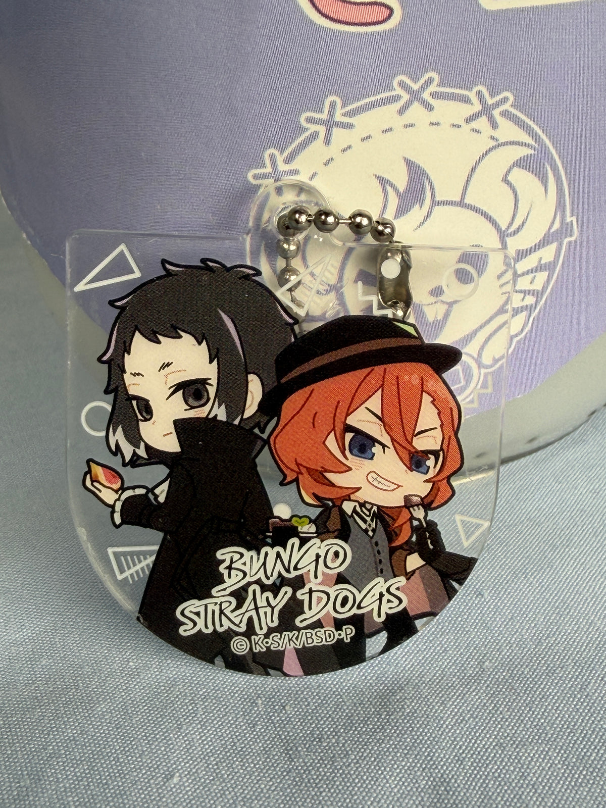 Ryunosuke Akutagawa Chuya Nakahara Acrylic Keychain Bungo Stray Dogs NIC