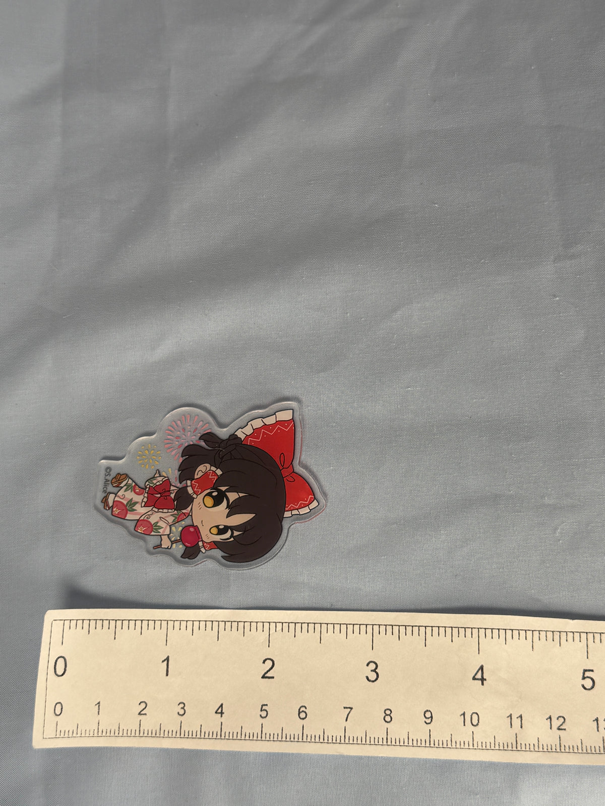 Reimu Hakurei Festival Acrylic Sticker Touhou Project LEC
