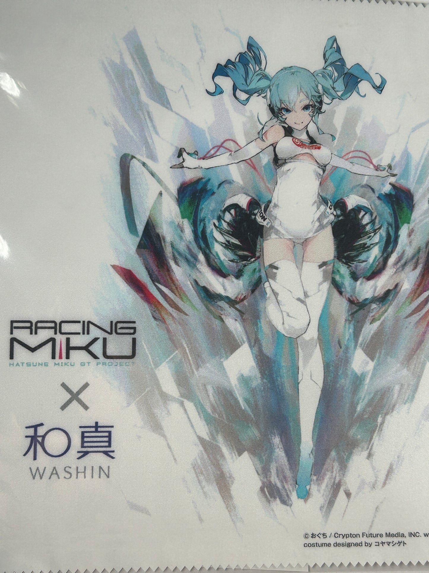 Hatsune Miku Good Smile Racing 2015 Hand Cloth Vocaloid