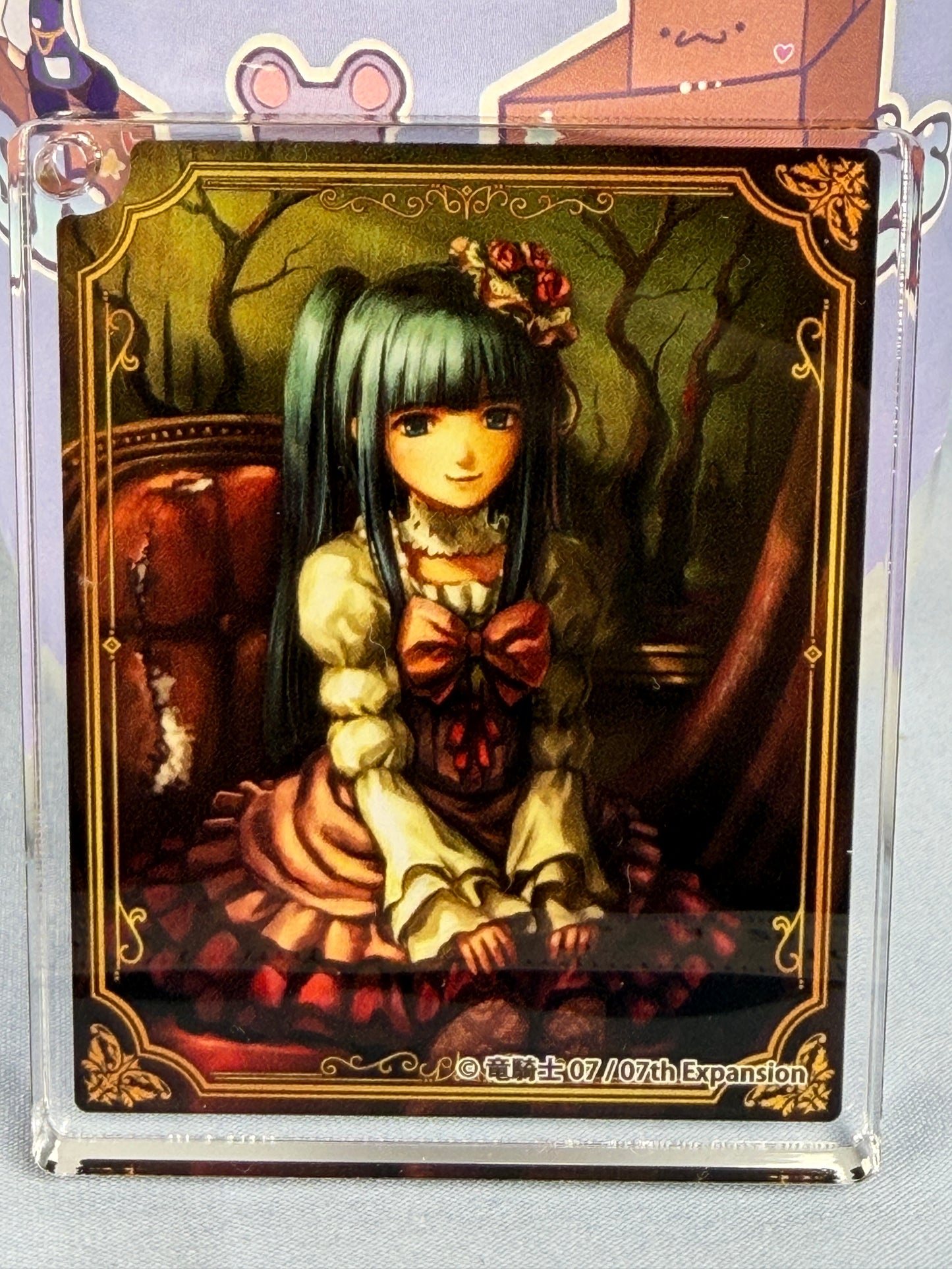 Erika Furudo Official Illustration Acrylic Keychain Umineko When They Cry