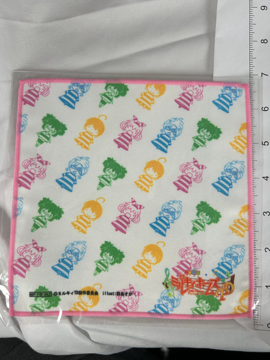 Chibi Milky Holmes Cast Decorative Hand Towel
