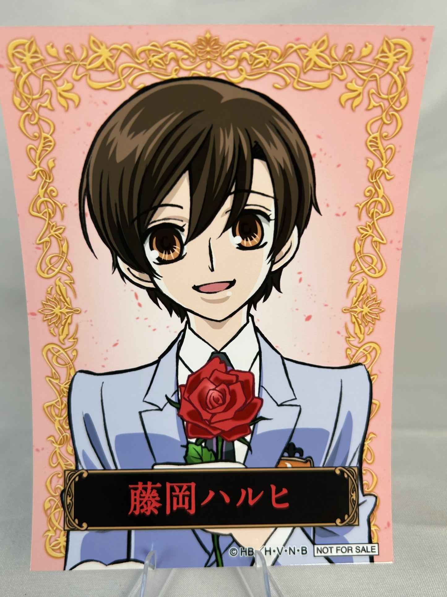 Fujioka Haruhi Bonus Paper Art Ouran Highschool Host Club 20th Anniversary