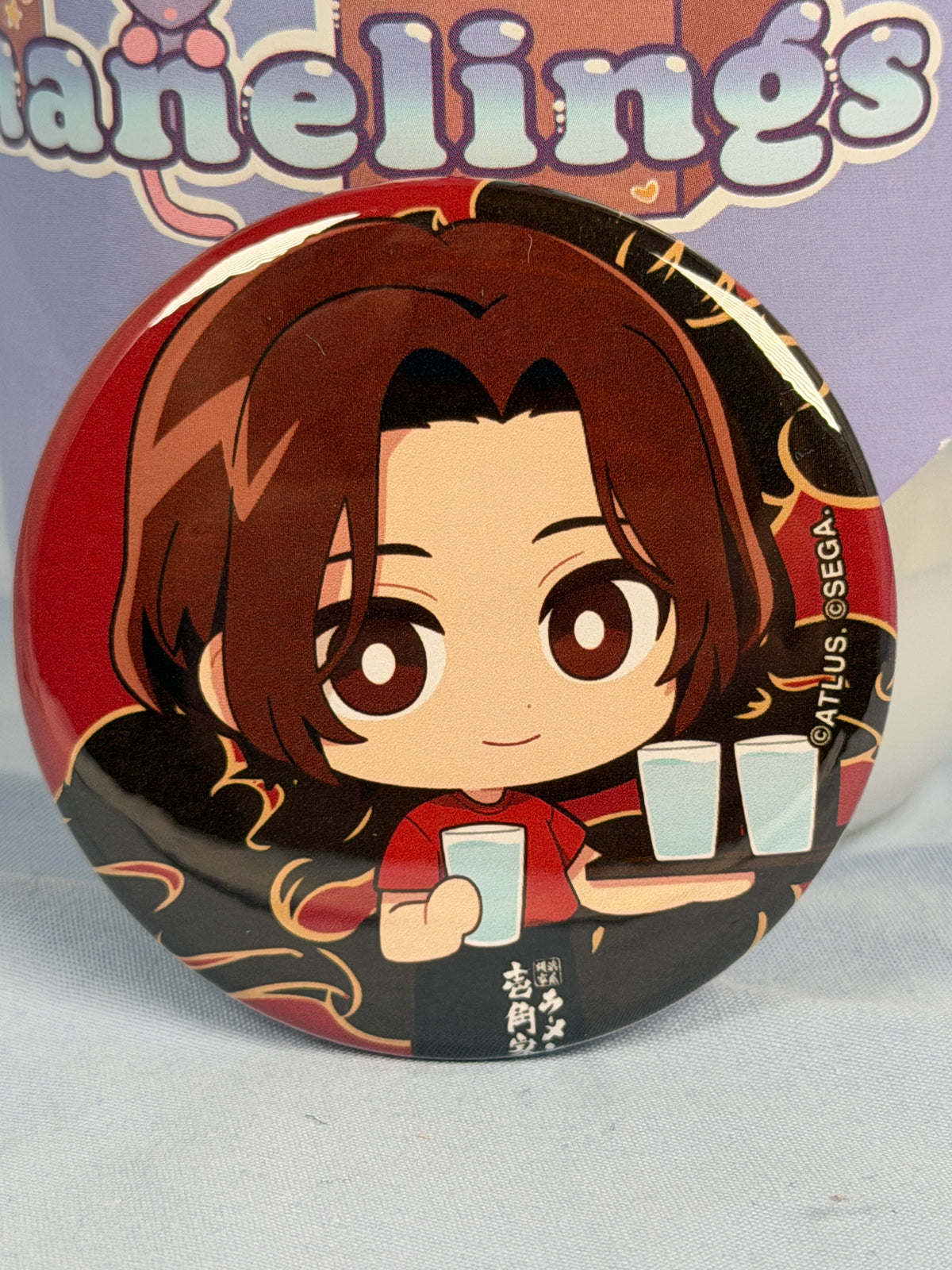 Nagisa Kamisiro Ramen Can Badge Persona 5 Phantom X Ichikakuya Collaboration