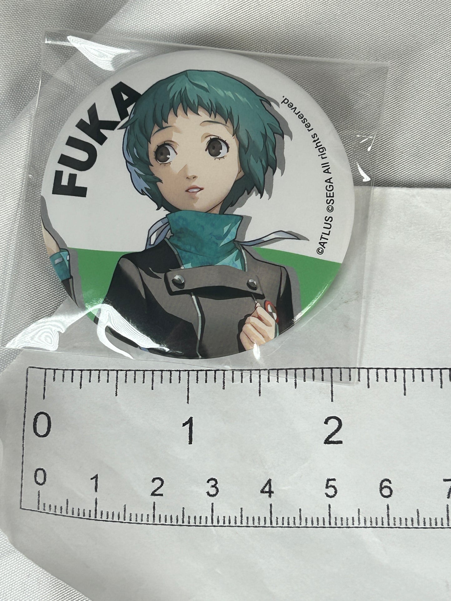 Fuuka Yamagishi Button Badge Persona 3 Reload
