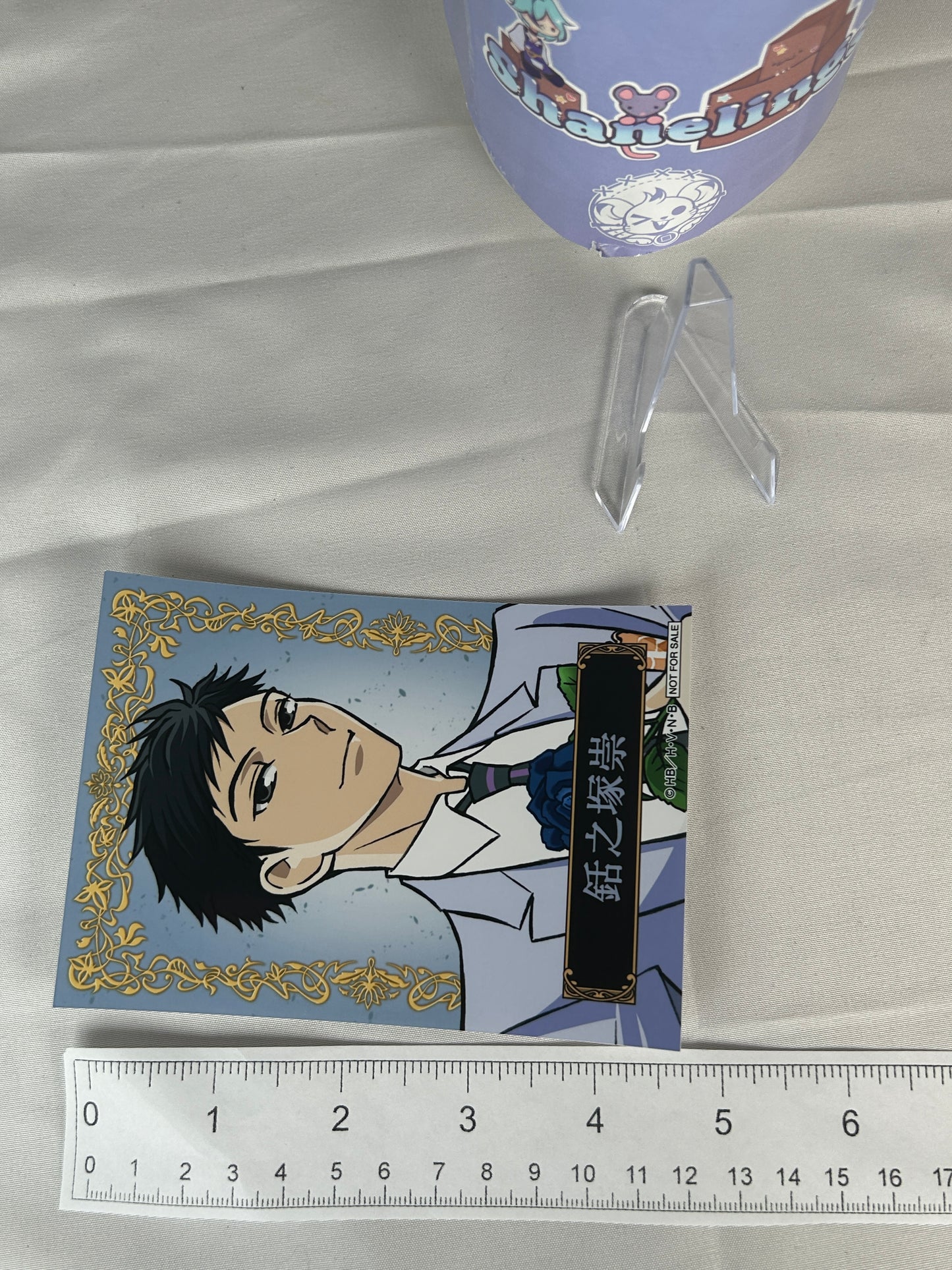 Morinozuka Takashi Bonus Paper Art Ouran Highschool Host Club 20th Anniversary