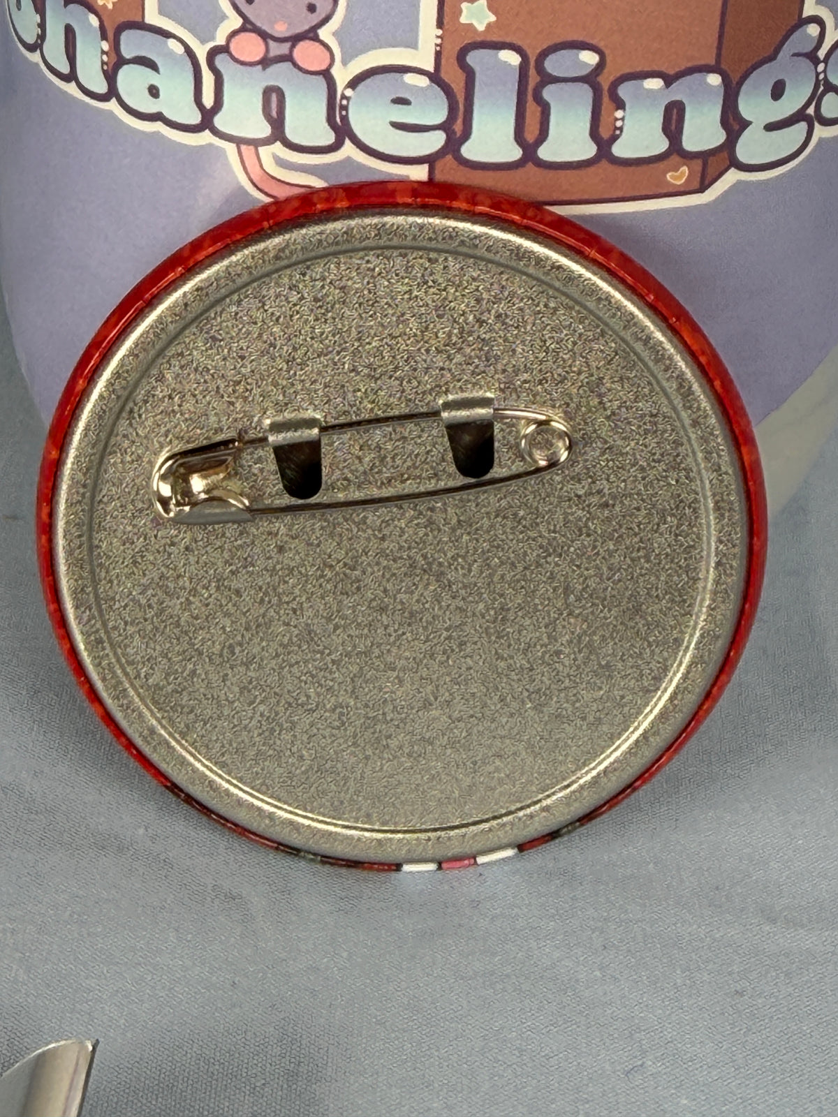 Lucifer Official Illustration Can Badge Pin Umineko When They Cry