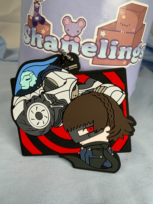 Makoto Niijima Queen Rubber Capsule Mascot Keychain Persona 5 The Royal
