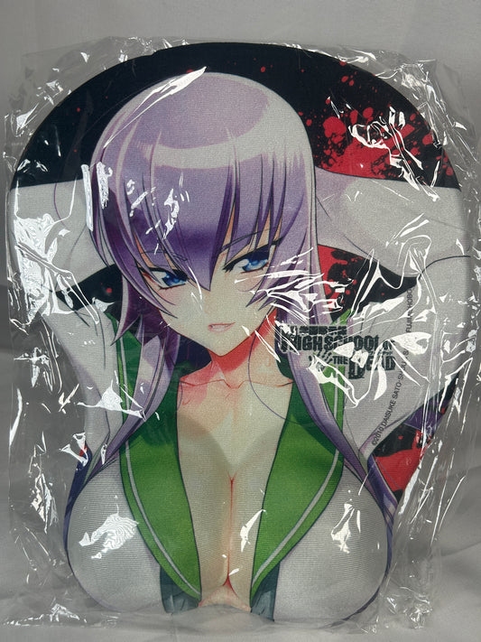 Saeko Busujima Oppai Mousepad Highschool of the Dead 2010